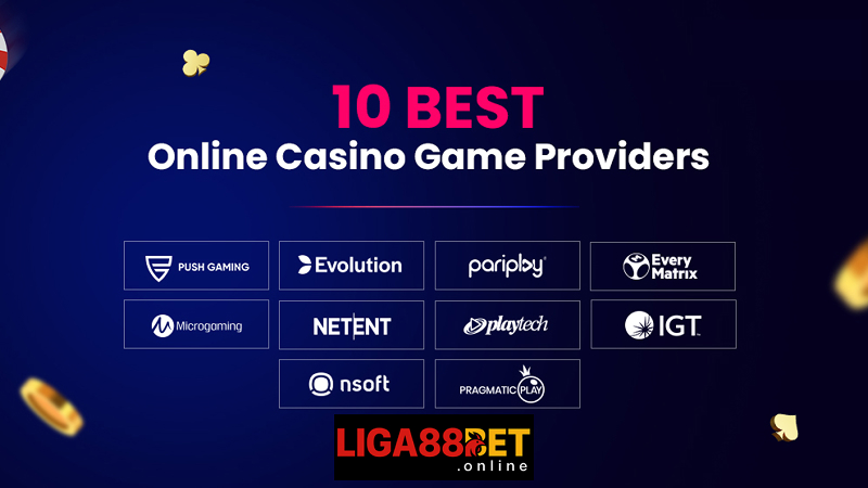 LIGA88 BET bekerja sama dengan banyak penyedia game ternama